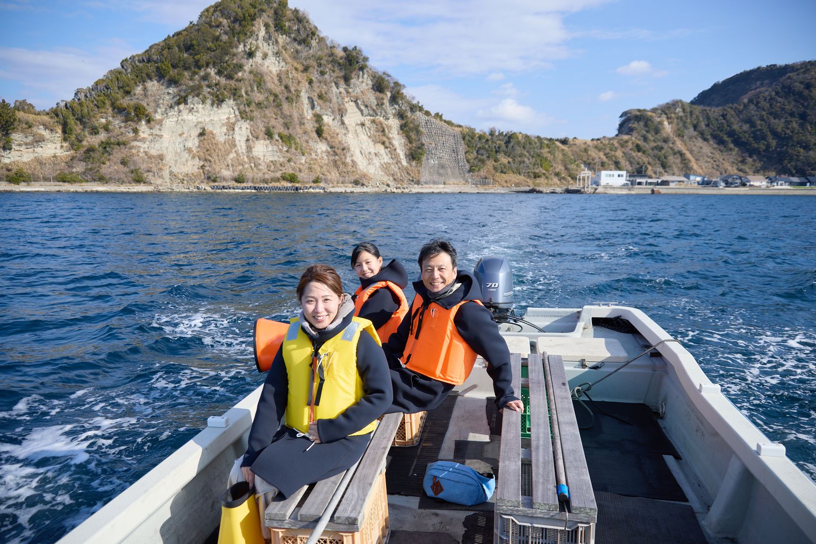 笑顔の参加者たち