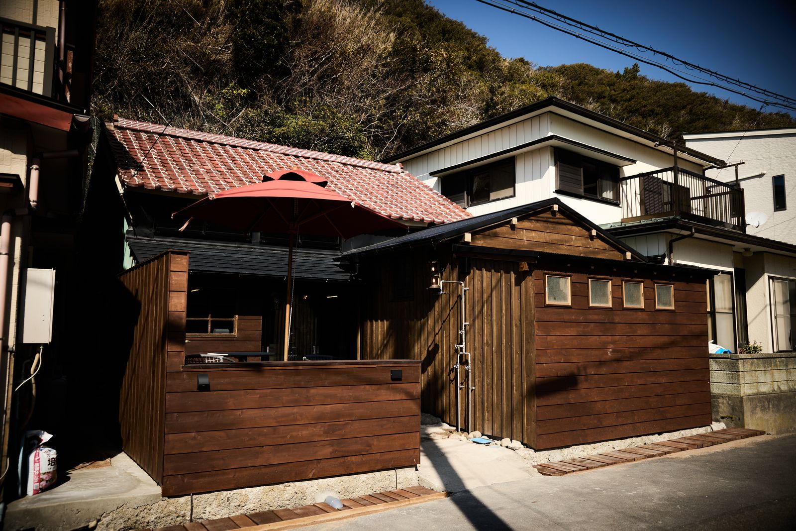 趣ある古民家の外観